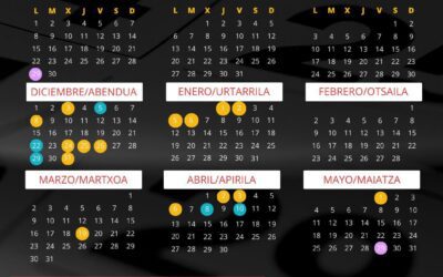 Calendario Actividades Lodosa 2025-2026 | Deporte y Natación